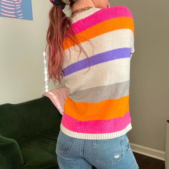 Pink Rose Sweater - Picture 3 of 5